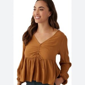 Oneill Carlotta Long sleeve woven top